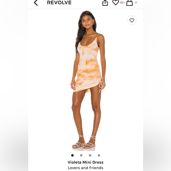 Lovers and Friends Tie-dye Dress - Picture 1 of 3